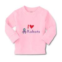 Baby Clothes I Heart Robot Robotics Engineering Robots Boy & Girl Clothes Cotton - Cute Rascals