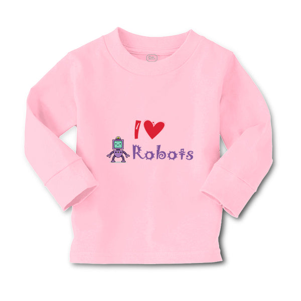 Baby Clothes I Heart Robot Robotics Engineering Robots Boy & Girl Clothes Cotton - Cute Rascals