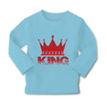 Baby Clothes King Crown Prince A Funny Boy & Girl Clothes Cotton