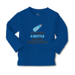 Baby Clothes I'Ll Have A Baby Bottle of The House White with Nipple Cotton - Cute Rascals
