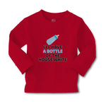 Baby Clothes I'Ll Have A Baby Bottle of The House White with Nipple Cotton - Cute Rascals