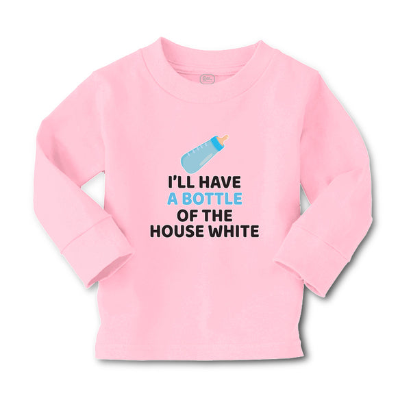 Baby Clothes I'Ll Have A Baby Bottle of The House White with Nipple Cotton - Cute Rascals