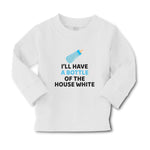 Baby Clothes I'Ll Have A Baby Bottle of The House White with Nipple Cotton - Cute Rascals