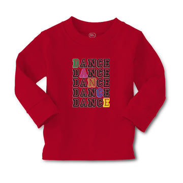 Baby Clothes Dance Typography Word Boy & Girl Clothes Cotton
