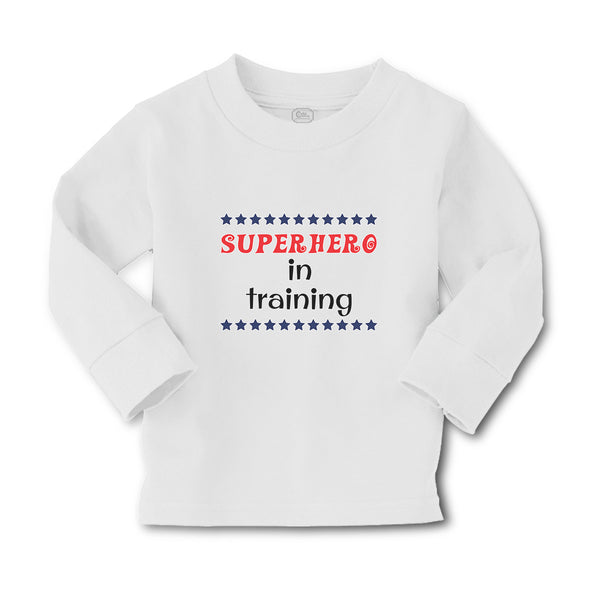 Baby Clothes Hero in Training with Stars Pattern Boy & Girl Clothes Cotton - Cute Rascals