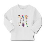 Baby Clothes Animated Super Natural Cartoon Heroes with Their Costumes Cotton - Cute Rascals