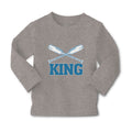 Baby Clothes King Baseball Bat Sport Boy & Girl Clothes Cotton