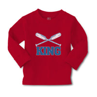 Baby Clothes King Baseball Bat Sport Boy & Girl Clothes Cotton - Cute Rascals