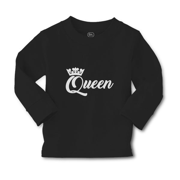 Baby Clothes Calligraphy Queen Silhouette Crown Boy & Girl Clothes Cotton - Cute Rascals