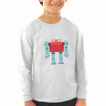 Baby Clothes Robot Robotics Engineering Squared Big Cartoon Boy & Girl Clothes - Cute Rascals