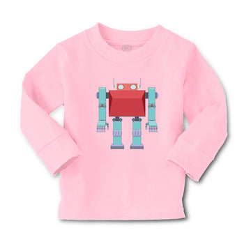 Baby Clothes Robot Robotics Engineering Squared Big Cartoon Boy & Girl Clothes