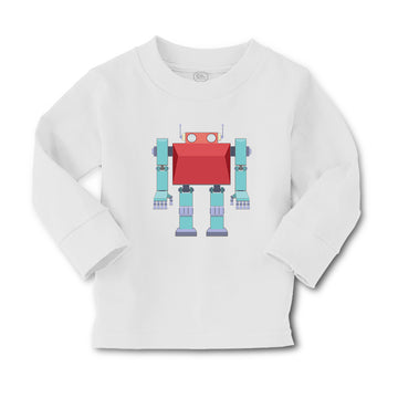 Baby Clothes Robot Robotics Engineering Squared Big Cartoon Boy & Girl Clothes