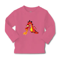 Baby Clothes Dragon Fire Breast Cartoon Character Boy & Girl Clothes Cotton - Cute Rascals