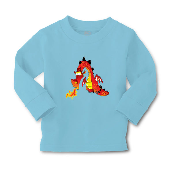 Baby Clothes Dragon Fire Breast Cartoon Character Boy & Girl Clothes Cotton - Cute Rascals