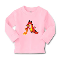 Baby Clothes Dragon Fire Breast Cartoon Character Boy & Girl Clothes Cotton - Cute Rascals