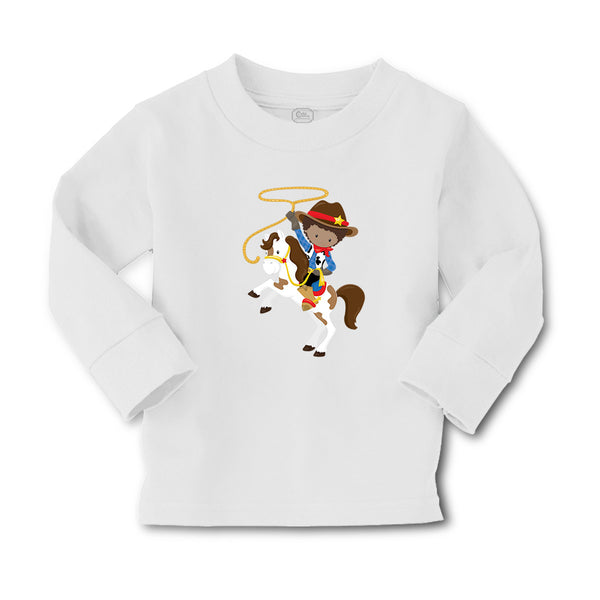 Baby Clothes Cowboy White Horse Brown B Boy & Girl Clothes Cotton - Cute Rascals