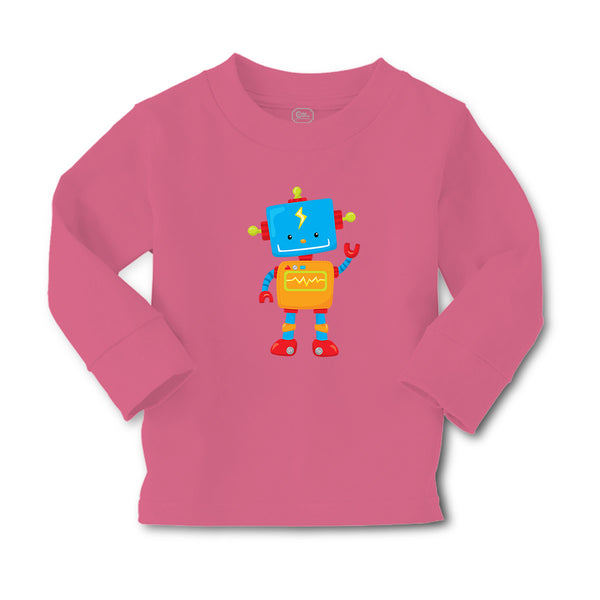 Baby Clothes Blue Waves Robot Robotics Engineering Robots Boy & Girl Clothes - Cute Rascals