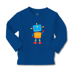 Baby Clothes Blue Waves Robot Robotics Engineering Robots Boy & Girl Clothes - Cute Rascals