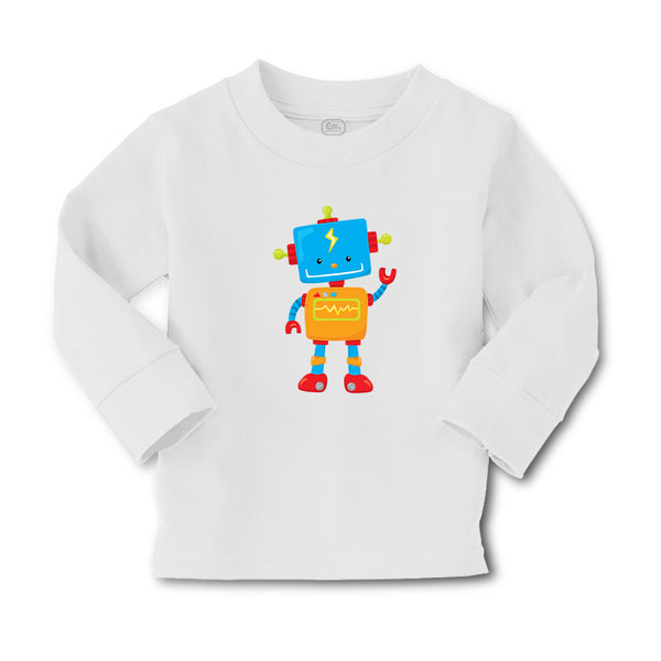 Baby Clothes Blue Waves Robot Robotics Engineering Robots Boy & Girl Clothes - Cute Rascals