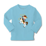 Baby Clothes Cowboy White Horse Blonde Boy & Girl Clothes Cotton - Cute Rascals