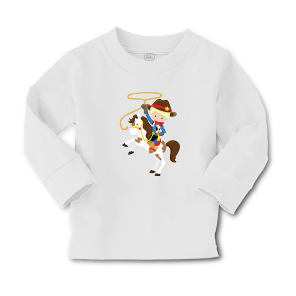 Baby Clothes Cowboy White Horse Blonde Boy & Girl Clothes Cotton - Cute Rascals