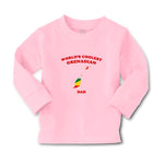 Baby Clothes Worlds Coolest Grenadian Dad Countries Boy & Girl Clothes Cotton - Cute Rascals