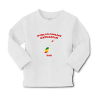 Baby Clothes Worlds Coolest Grenadian Dad Countries Boy & Girl Clothes Cotton - Cute Rascals