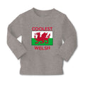 Baby Clothes Coolest Welsh Countries Boy & Girl Clothes Cotton