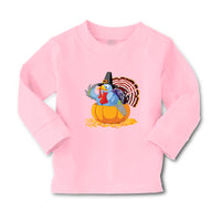 Baby Clothes Thanksgiving Turkey Pumpkin Holidays Characters Others Cotton - Cute Rascals