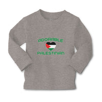 Baby Clothes The Adorable Palestinian Flag on Heart Symbol Boy & Girl Clothes - Cute Rascals