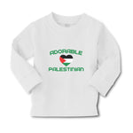 Baby Clothes The Adorable Palestinian Flag on Heart Symbol Boy & Girl Clothes - Cute Rascals