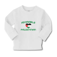 Baby Clothes The Adorable Palestinian Flag on Heart Symbol Boy & Girl Clothes - Cute Rascals