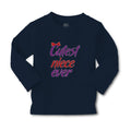 Baby Clothes Cutest Niece Ever with Red Bow Boy & Girl Clothes Cotton