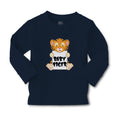 Baby Clothes Cute Little Baby Tiger Sitting Boy & Girl Clothes Cotton