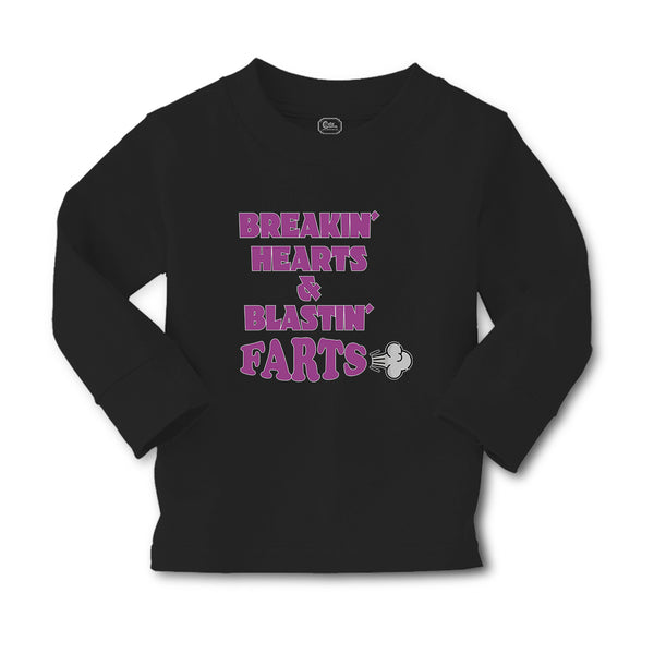 Baby Clothes Breakin Hearts & Blastin Farts Blowing Wind Boy & Girl Clothes - Cute Rascals