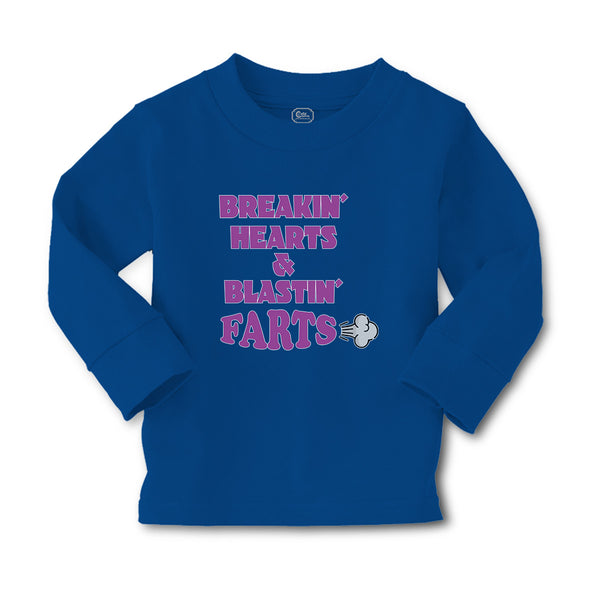 Baby Clothes Breakin Hearts & Blastin Farts Blowing Wind Boy & Girl Clothes - Cute Rascals