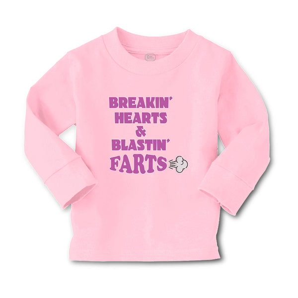 Baby Clothes Breakin Hearts & Blastin Farts Blowing Wind Boy & Girl Clothes - Cute Rascals