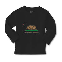Baby Clothes Flag of California Republic State of United States Cotton - Cute Rascals