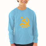 Baby Clothes C.C.C.P Symbol Hammer Sickle and Yellow Star Boy & Girl Clothes - Cute Rascals