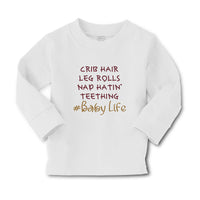 Baby Clothes Crib Hair Leg Rolls Nap Hatin' Teething Baby Life Cotton - Cute Rascals