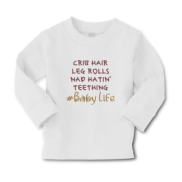 Baby Clothes Crib Hair Leg Rolls Nap Hatin' Teething Baby Life Cotton - Cute Rascals