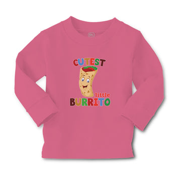 Baby Clothes Cutest Little Burrito in Mexican Fast Food Roll Boy & Girl Clothes