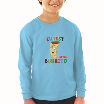 Baby Clothes Cutest Little Burrito in Mexican Fast Food Roll Boy & Girl Clothes