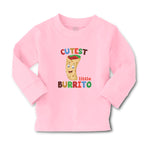 Baby Clothes Cutest Little Burrito in Mexican Fast Food Roll Boy & Girl Clothes - Cute Rascals