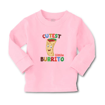 Baby Clothes Cutest Little Burrito in Mexican Fast Food Roll Boy & Girl Clothes