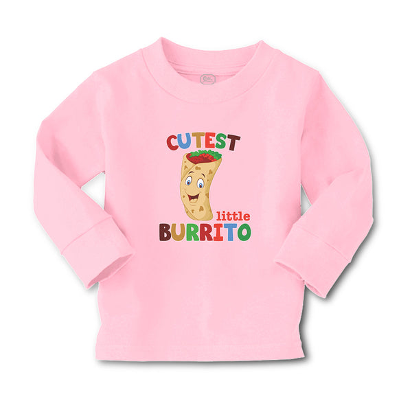 Baby Clothes Cutest Little Burrito in Mexican Fast Food Roll Boy & Girl Clothes - Cute Rascals