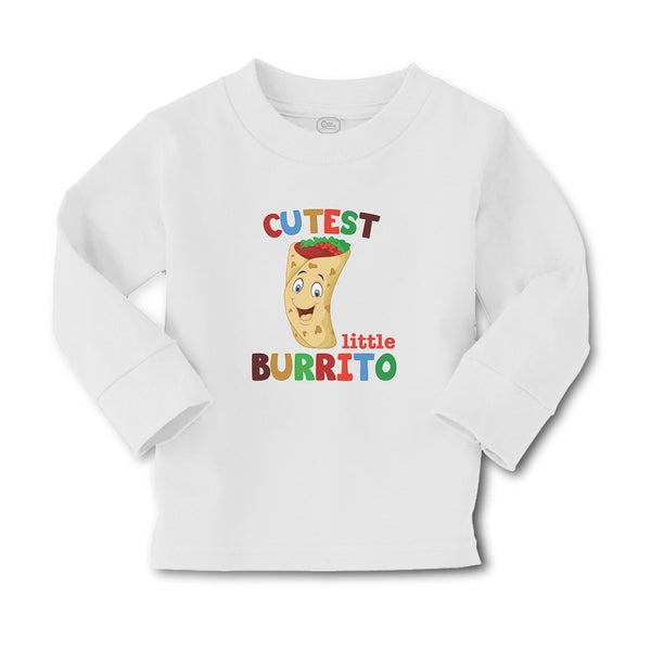 Baby Clothes Cutest Little Burrito in Mexican Fast Food Roll Boy & Girl Clothes - Cute Rascals