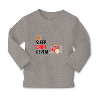 Baby Clothes Eat Sleep Drum Repeat Musical Boy & Girl Clothes Cotton - Cute Rascals