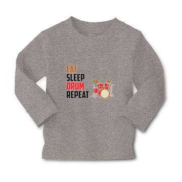 Baby Clothes Eat Sleep Drum Repeat Musical Boy & Girl Clothes Cotton