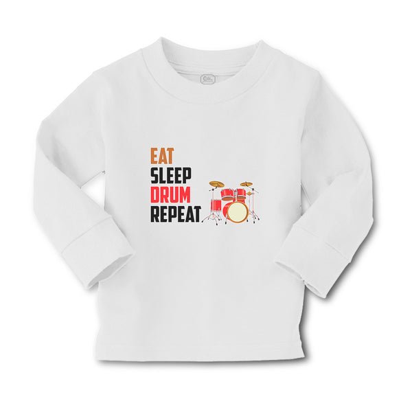 Baby Clothes Eat Sleep Drum Repeat Musical Boy & Girl Clothes Cotton - Cute Rascals